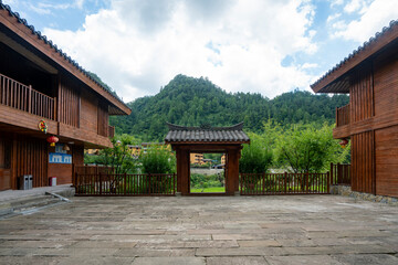 Summer resort in Chinese Countryside