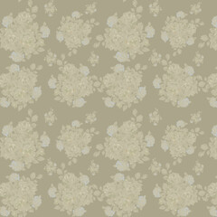 traditional Indian paisley pattern on  blue   background
