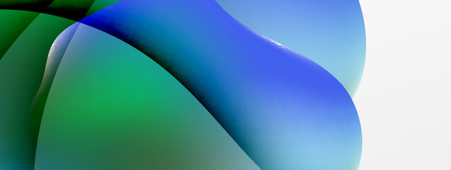 Abstract background. Fluid gradient color wave template for wallpaper, banner, background or landing