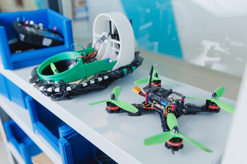 Professional repair of RC drones and radio controlled cars, robots