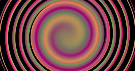 circle rings minimal animation for presentation, event, party text backdrop. Endless pure transition. Blank frame