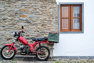 Fototapeta na wymiar Moto vintage