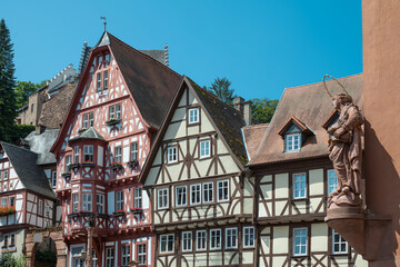 Germany, historical places along the river Main