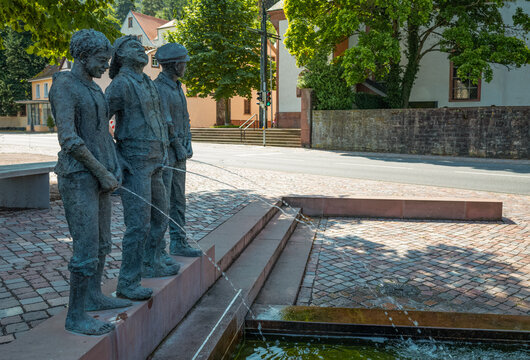 Germany, historical places along the river Main