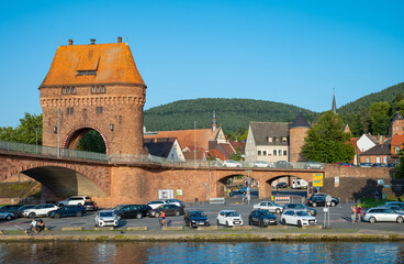 Germany, historical places along the river Main