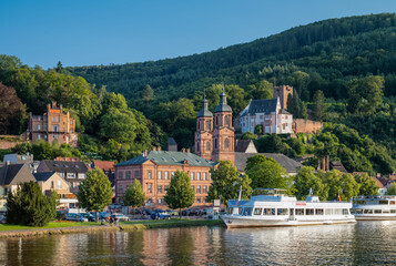 Obraz premium Germany, historical places along the river Main