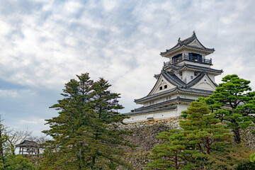 Naklejka premium 高知城天守閣