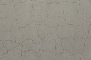 A concrete wall texture with cracks and scratches. Abstract background, old cement wall.