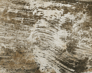 A concrete plastered surface background with rough brush strokes. Paint brushed wall with detailed texture.