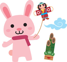 年賀状　2023年　卯年
