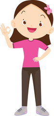 people training exercise cartoon character