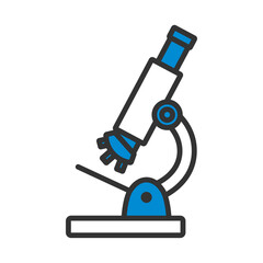 School Microscope Icon