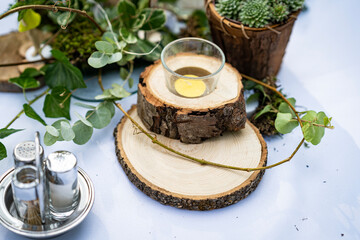 decoration on the table