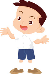 children or kids cartoon character