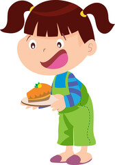 children or kids cartoon character