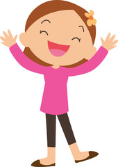 children or kids cartoon character