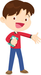 children or kids cartoon character