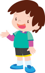 children or kids cartoon character