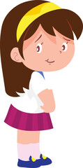 children or kids cartoon character