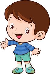 children or kids cartoon character