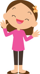 children or kids cartoon character