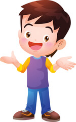 children or kids cartoon character