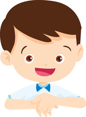 children or kids cartoon character