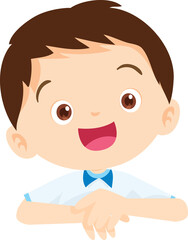 Obraz premium children or kids cartoon character