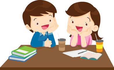 children or kids cartoon character