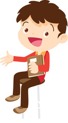 children or kids cartoon character