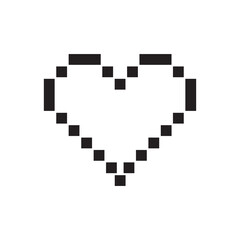 LOVE IS IN THE FORM OF SMALL BOXES, ICON LOGO VECTOR