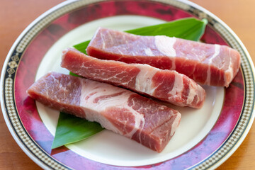 BBQ用の豚肉