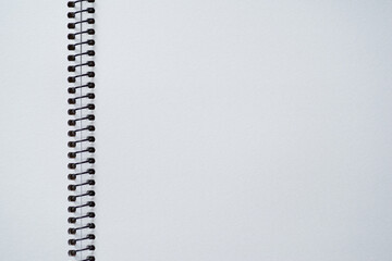 無地のスケッチブック