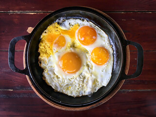 Sunny side up eggs
