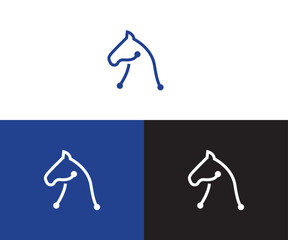 Horse logo  design