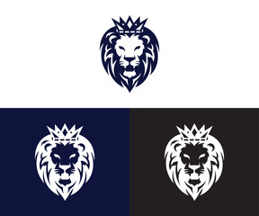 the lion logo design