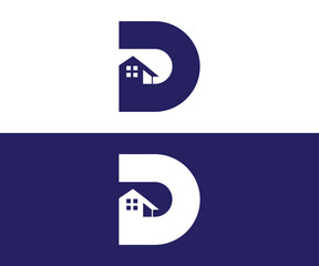 d home logo design