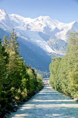 River Arve Chamonix Mont-Blanc, France