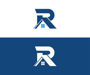 r home logo design
