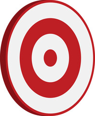 Target for arrow concept market goal picture image. Concept target market, audience, group, consumer.