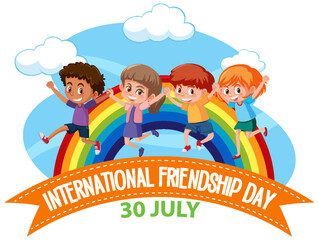 International Friendship Day banner design