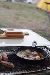キャンプめし