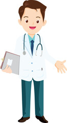 Doctor Cartoon character professional doctor