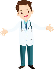 Doctor Cartoon character professional doctor