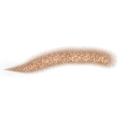 gold glitter brushstroke