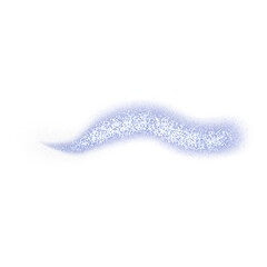 Fototapeta premium blue glitter brushstroke
