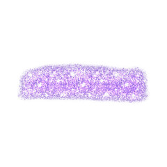 purple glitter brushstroke