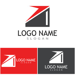 Arrow vector illustration icon Logo Template design