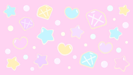icing cookie wallpaper♪
