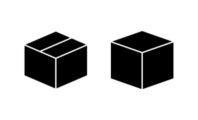 Box icon vector. box sign and symbol, parcel, package